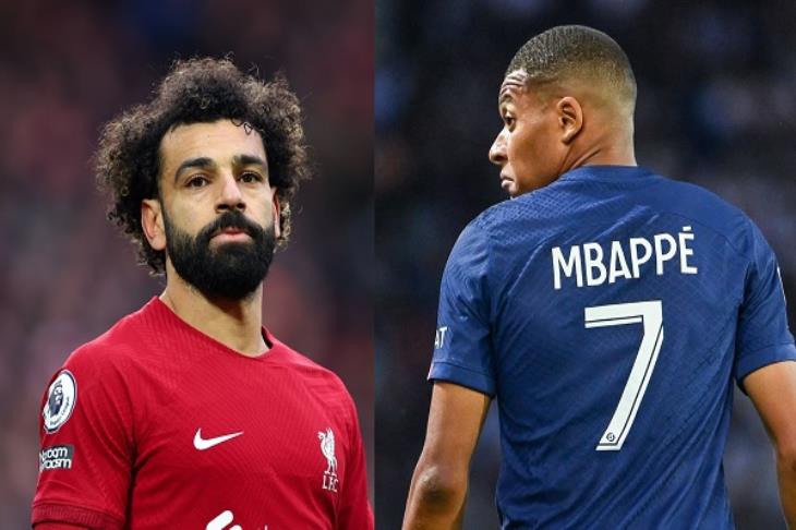 مبابي وصلاح